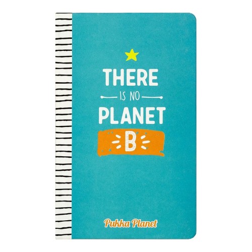 Pukka Planet Soft Cover Notebook There is no Planet B 192 Pages 130mm x 210mm 90gsm Pukka Planet Soft Cover Notebook There is no Planet B 192 Pages 130mm x 210mm 90gsm